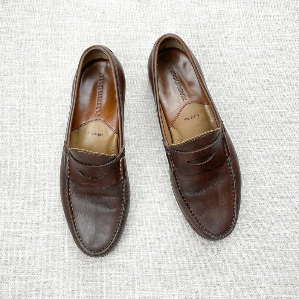 Johnston & Murphy | Brown Leather Loafers